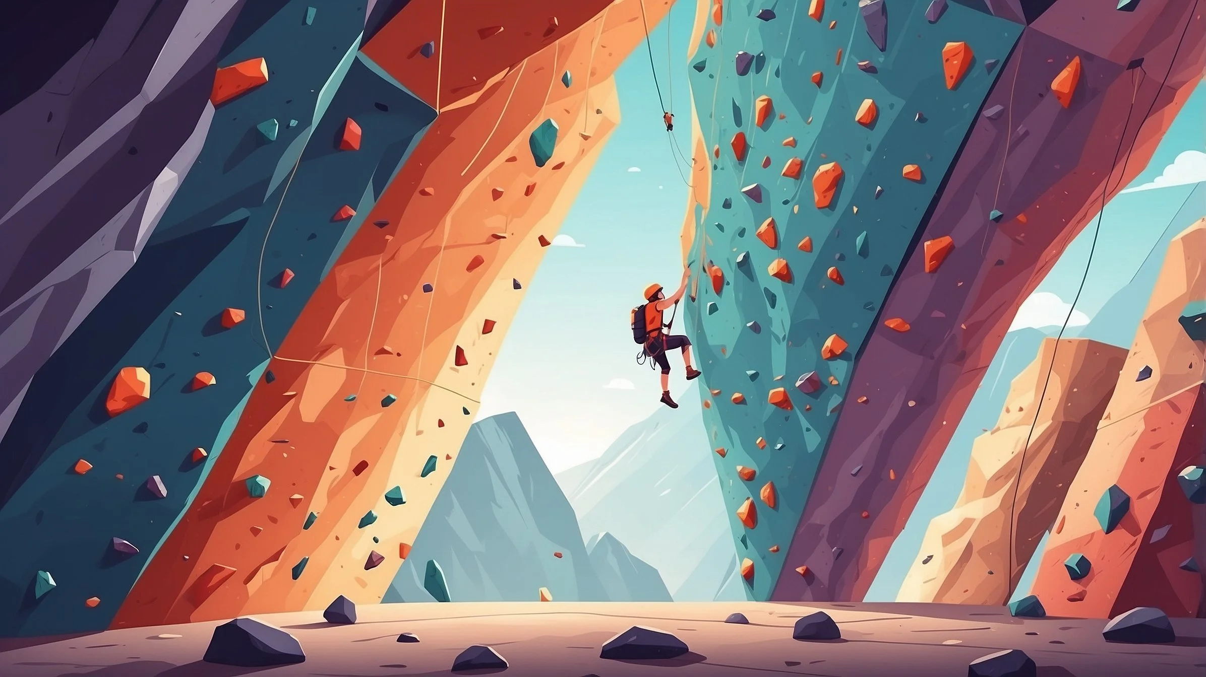 T-Rex Climbing Wall